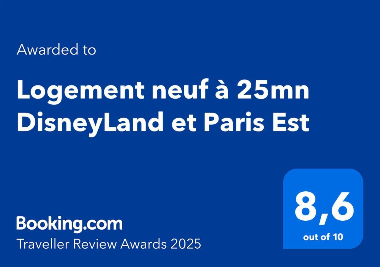 Logement Neuf A 25Mn Disneyland Et Paris Est Thorigny-sur-Marne エクステリア 写真